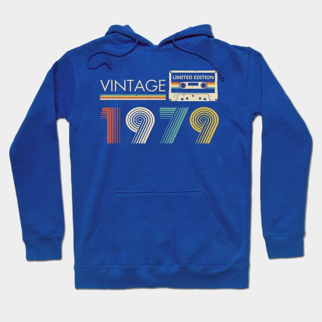 Vintage 1979 Limited Edition Cassette Hoodie by louismcfarland